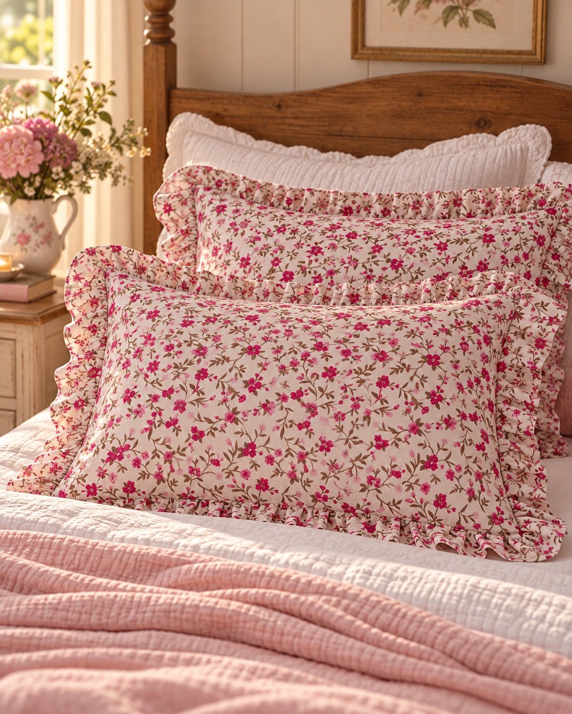 FRONHAS ROSA ESCURO