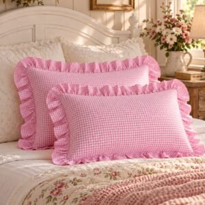 fronhas-xadrez-rosa